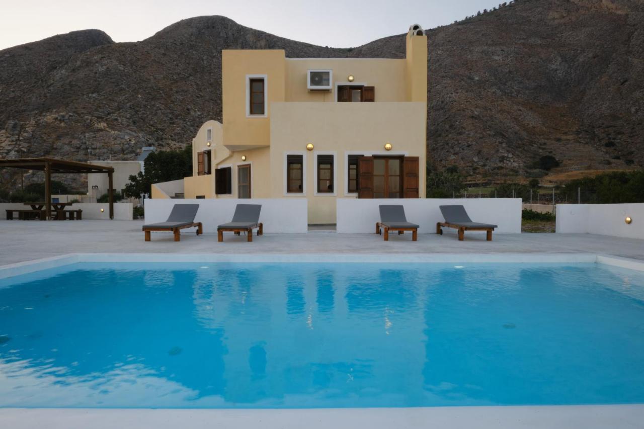 Private Villa Evgenia With Swimming Pool Perissa  Exterior foto